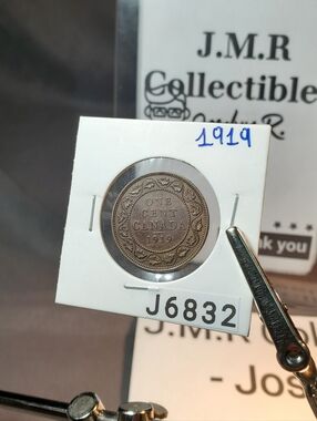 RB 1919 canada Edward VII Large Cent KM# 21